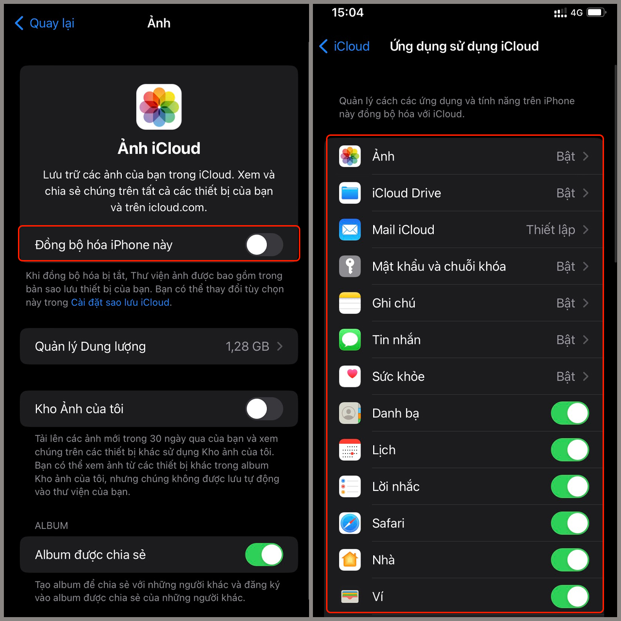 Bước 4: Chọn “Đồng bộ hóa iPhone này”